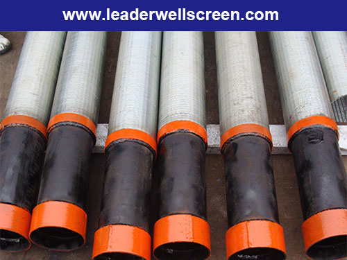 API 5CT Johnson Screens on Base Casing Pipe