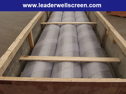 Wedge wire water well screen(stainless steel 316L)