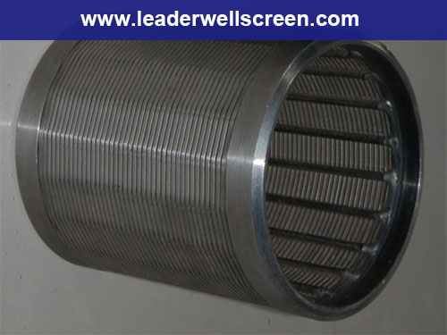 Stainless Steel V shaped water well wedge wire screen