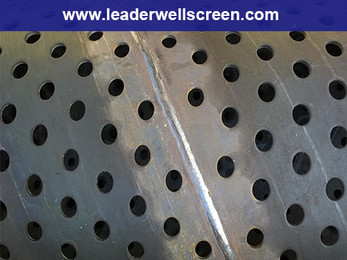 Round Hole Casing Pipe/ SS 316l Perforated Pipe