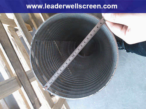 V-shaped Screen strainer pipe