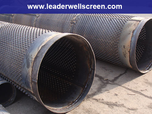Low Carbon Steel Galvanized Bridge Slotted Water Well Screens