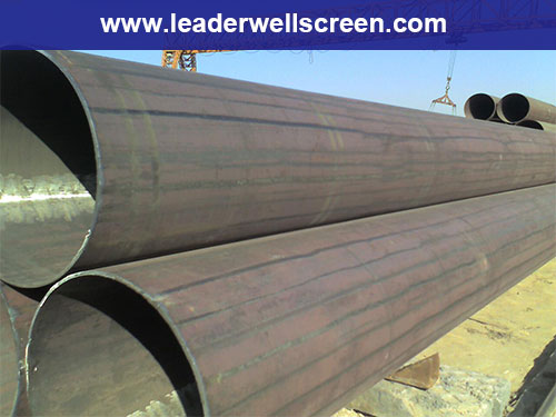 Hign quality Steel Straight seam pipe for deep well casing