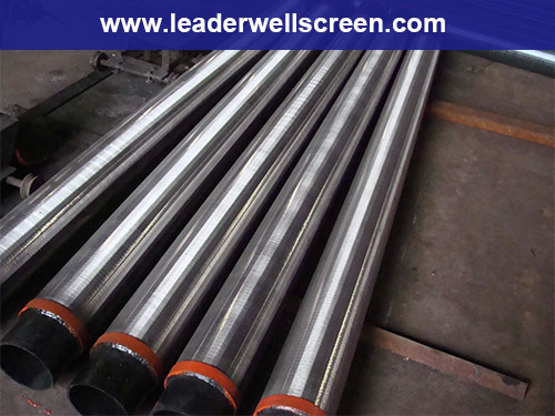 wire wrapped Pre-packed Screen Pipe for deep wells