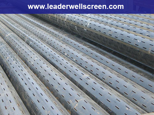 ss 316L straight slotted liner pipe