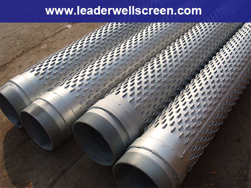 Galvanized Casing bridge type Screen