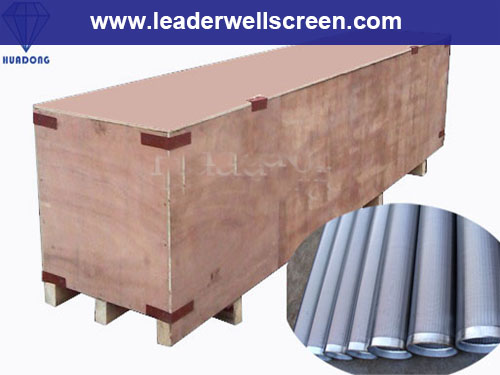 johnson slotted screen stainless steel well drilling