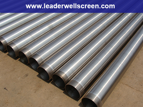 stainless steel 304 Johnson slot screen pipe